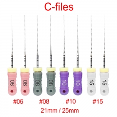 DMXDENT Dental Endodontics C Files Hand Use File for Root Canal