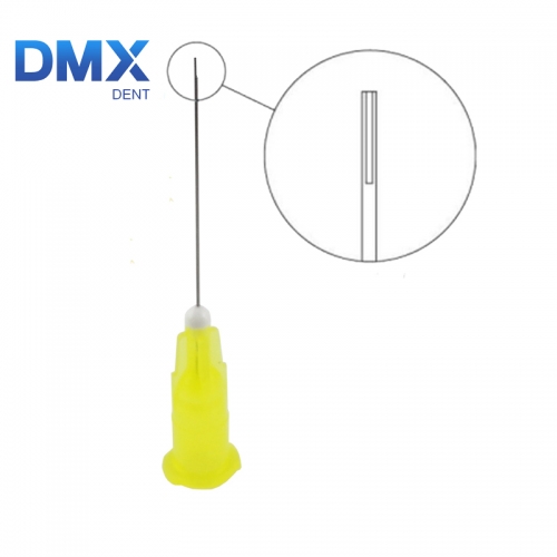 DMXDENT Irrigation Tips Plain Ends Notched 30GA（50Pcs/bag）