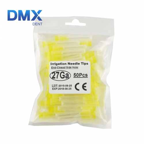 DMXDENT Dental Endo Irrigation Tip End-Closed Side Hole （50Pcs/Bag）