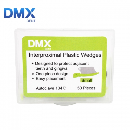 DMXDENT Dental Interproximal Plastic Wedge Small 50Pcs/Box