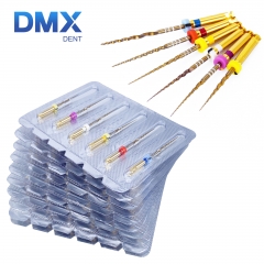 DMXDENT PT-Gold Taper Dental Endodontic NITI Rotary Files Root Canal Files