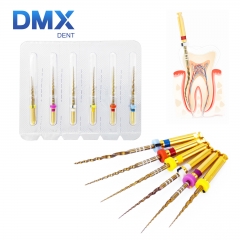 DMXDENT PT-Gold Taper Dental Endodontic NITI Rotary Files Root Canal Files