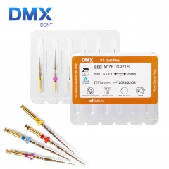 DMXDENT PT-Gold Taper Dental Endodontic NITI Rotary Files Root Canal Files