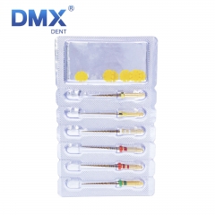 DMXDENT Dental PT-PRO Gold Endo Rotary Root Canal Files Assorted 21/25mm