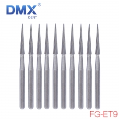 Dental Tungsten Carbide Burs Trimming & Finishing Safe End Taper FG ET9