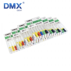 DMXDENT Dental Endo Root Canal File K-FILES Stainless Steel Hand Use 21/25/31mm