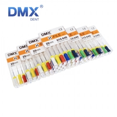 DMXDENT Dental H-FILE 21/25/31mm #06-#40 Hand Use Root Canal Endo Instrument