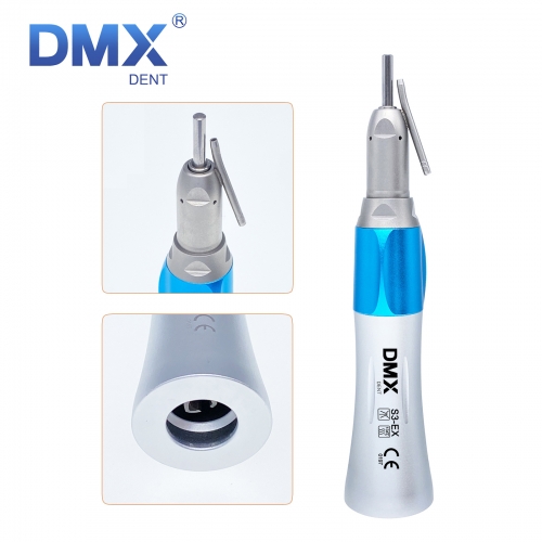 DMXDENT Dental Surgical Straight Handpiece 1:1 With External irrigation Pipe