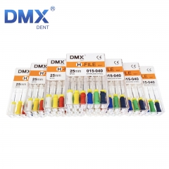 DMXDENT Dental H-FILE 21/25/31mm #06-#40 Hand Use Root Canal Endo Instrument