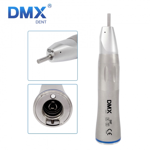 DMXDENT S8F Dental Straight Cone Nose Surgical Fiber Optic Low Speed Handpiece