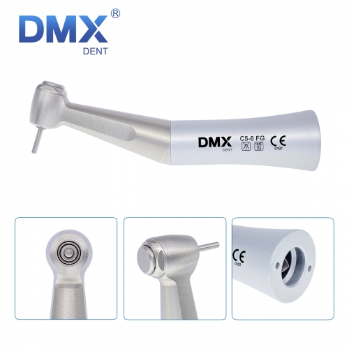 DMXDENT C5-6FG Dental Low Speed Push Button FG 1.6mm Burs Contra Angle Handpiece