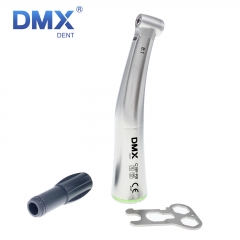 DMXDENT Dental LED Fiber Optic 8:1 Handpiece Endo Rotary Contra Angle Push Mini Head